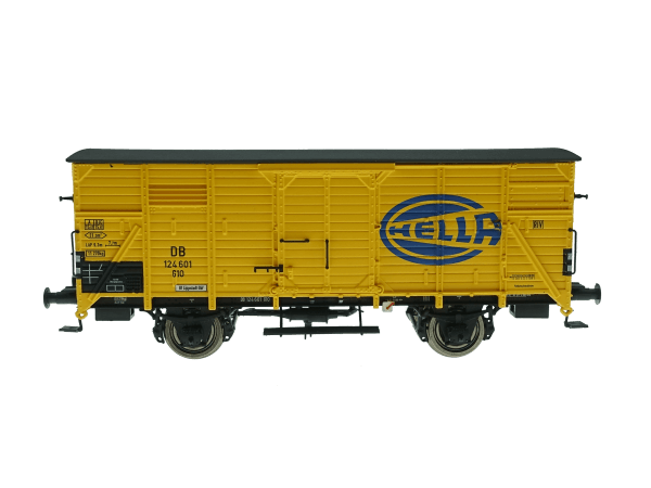 BRAWA 49756 H0 Gedeckter Güterwagen G10 HELLA der DB