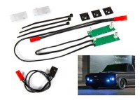 LED-Licht-Kit Drag Slash®, blau, vorne, komplett