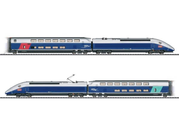 Trix H0 22381 Hochgeschwindigkeitszug TGV Euroduplex SNCF