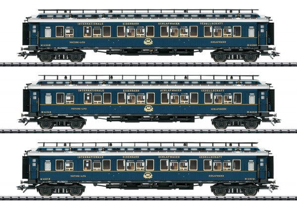 TRIX 23220 H0 Schnellzugwagen-Set 2 Simplon-Orient-Express