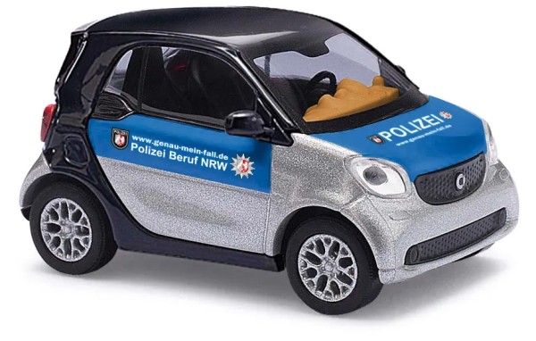 Busch H0 50720 Smart Fortwo 2014 Polizei