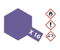 X-16 Violett, Acryl, glänzend, 23 ml