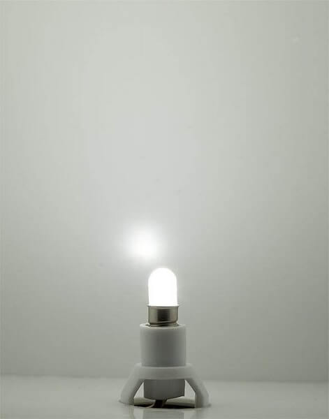 Faller 180661 LED-Beleuchtungssockel, kalt weiß mit Gewinde
