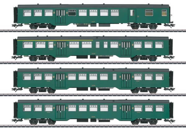 Märklin H0 43546 Personenwagen-Set M2 SNCB/NMB