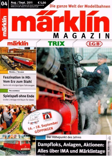 Märklin 173415 Märklin Magazin 4/2011