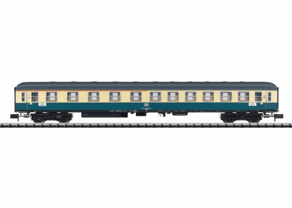 Minitrix 15454 Spur N Schnellzugwagen 1./2. Klasse ABüm 225 ozeanblau/elfenbein