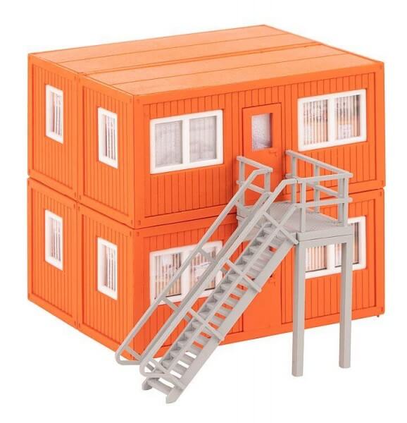Faller H0 4 Baucontainer orange