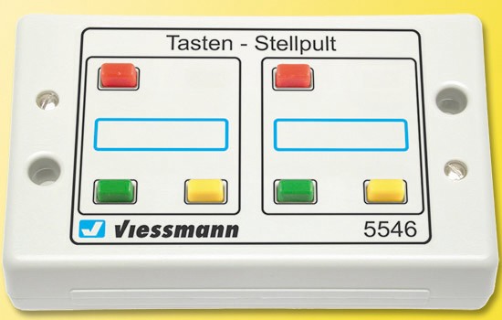 Viessmann 5546 Tasten-Stellpult 3-begriffig