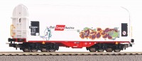 Schiebeplanenwagen Rail Cargo Austria mit Graffiti