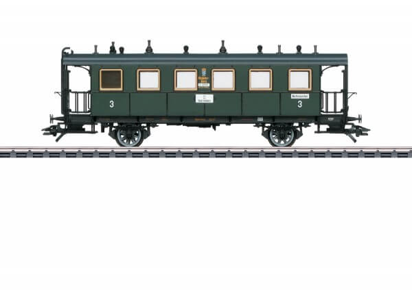 Märklin 42081 H0 Lokalbahnwagen CL 3. Klasse bayerischer Bauart