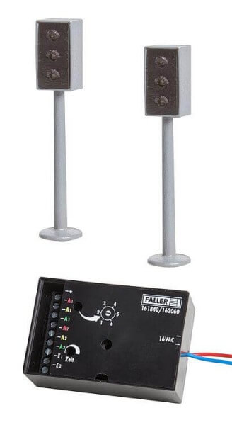 Faller N 162060 Car System  2 LED-Ampeln mit Elektronik