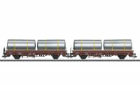2 Rungenwagen Kbs zum Transport von Brauereitanks