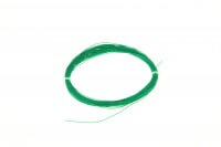 Hochflexibles Kabel, Durchmesser 0,5mm, AWG36, 10m Wickel, Farbe grün