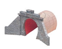 Tunnelportal für Dampfbetrieb, 1-gleisig