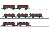 Güterwagen-Set Hochbordwagen zur Dampflok BR 45