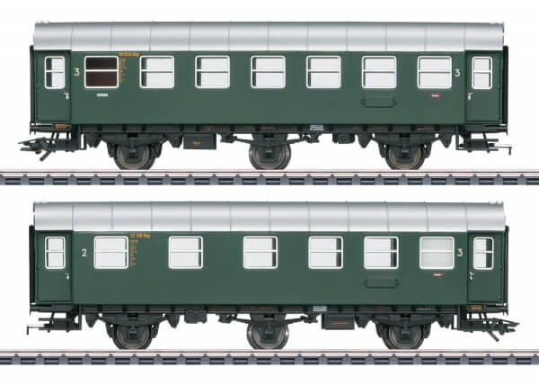 Märklin 43174 H0 Umbauwagen BC3yg 2./3. Klasse und C3yg 3. Klasse