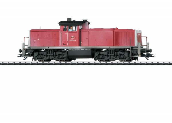 TRIX 22902 H0 Sound Diesellokomotive Baureihe 290 gealtert mit drehendem Lokführer
