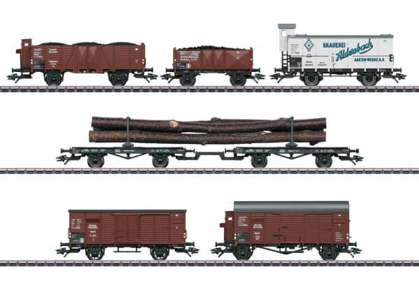 Märklin 46017 H0 Güterwagen-Set zur Dampflokomotive BR 95
