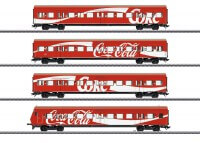Personenwagen Set S-Bahn mit Coca-Cola® Reklame