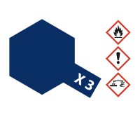 X-3 Königsblau, Acryl, glänzend, 23 ml