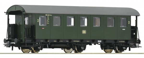 3-achisger H0 Personenwagen 2. Klasse der DB Roco 64994