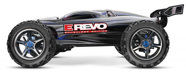 TRAXXAS® 56086-4 The Fastest Name in Radio Control E-Revo Brushless Edition silber
