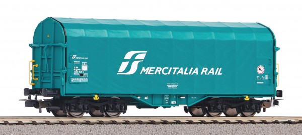 PIKO 58980 H0 Schiebeplanenwagen Mercitalia Rail der FS