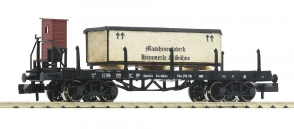 FLEISCHMANN 828506 Spur N Rungenwagen mit Holzkisten-Beladung