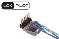 LokPilot 5 micro DCC/MM/SX 6-pin Direkt gewinkelt