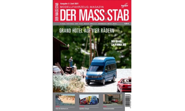 Herpa 209533 DER MASS:STAB 03/2021 Das Herpa Modellfahrzeug Magazin