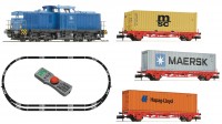 Digitales Startset: BR 204 mit Containerzug der Pressnitztalbahn
