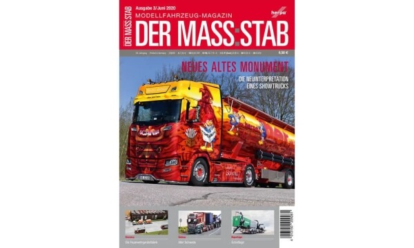 Herpa 209281 DER MASS:STAB 03/2020 Das Herpa Modellfahrzeug Magazin