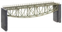 Fischbauchbrücke mit Brückenköpfen, 36 cm