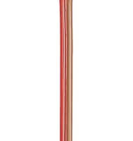 Flachbandlitze für digitalen Einsatz, 0,25 mm², 25 m, rot/braun