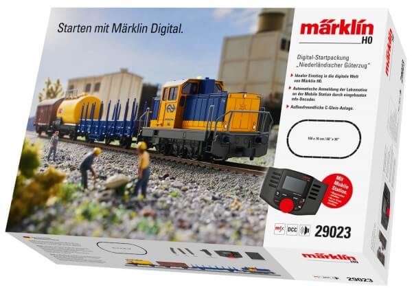 Märklin 29023 H0 Digital-Startpackung Niederländischer Güterzug