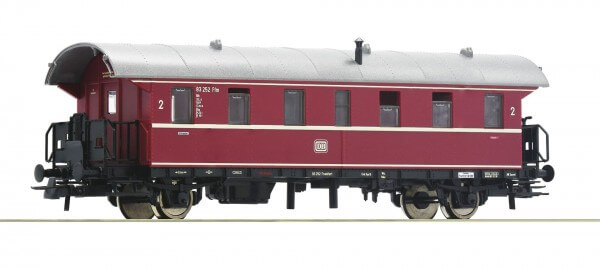 Roco 74261 H0 Personenwagen Donnerbüchse rot 2. Klasse