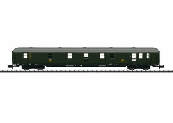 Minitrix 18400 N Bahnpostwagen der DBP