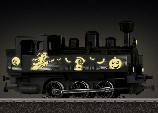 Dampflokomotive Halloween - leuchtet im dunkeln - Märklin Start up