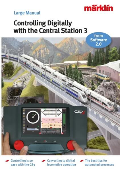 Märklin 03093 Model Railroad Guide Digital Control with the Central Station 3