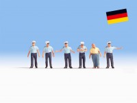 Verkehrspolizisten Deutschland blaue Uniform