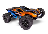 TRAXXAS® Rustler 4x4, orange, RTR mit Akku, Ladegerät und LED