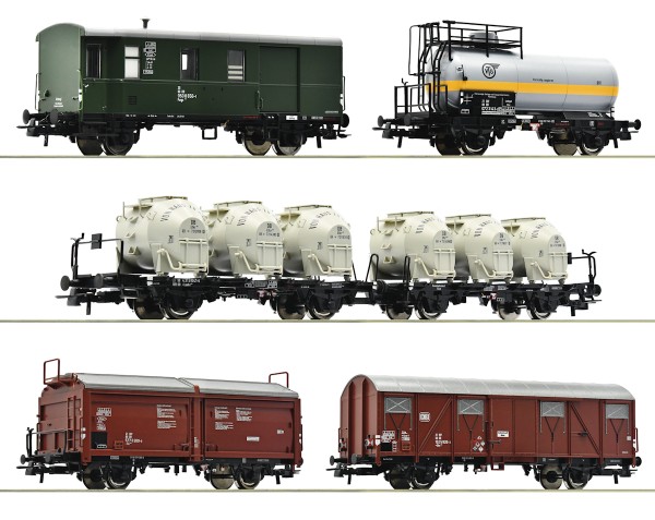 Roco 6600018 5-tlg. Set Güterzug DB