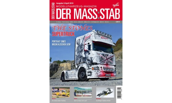 Herpa 208840 DER MASS:STAB 2/2019 Das Herpa Modellfahrzeug Magazin