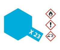 X-23 Klar-Blau, Acryl, glänzend, 23 ml