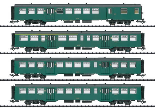 Trix H0 23221 Personenwagen-Set M2 SNCB/NMBS