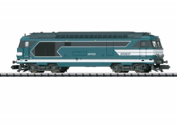 Minitrix 16705 Spur N Diesellokomotive Serie BB 67400 der SNCF