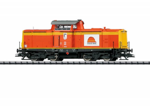 TRIX 22842 H0 Sound Diesellokomotive Baureihe 212 Colas Rail Verkehrsorange/goldgelbe Grundfarbgebung