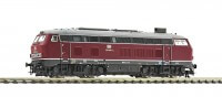 Diesellokomotive BR 210 der DB altrot mit Gasturbinenantrieb