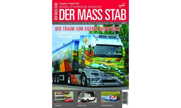 Herpa 209540 DER MASS:STAB 04/2021 Das Herpa Modellfahrzeug Magazin