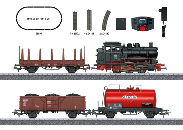 Märklin 29890 Digital-Startpackung Güterzug mit BR 89.0